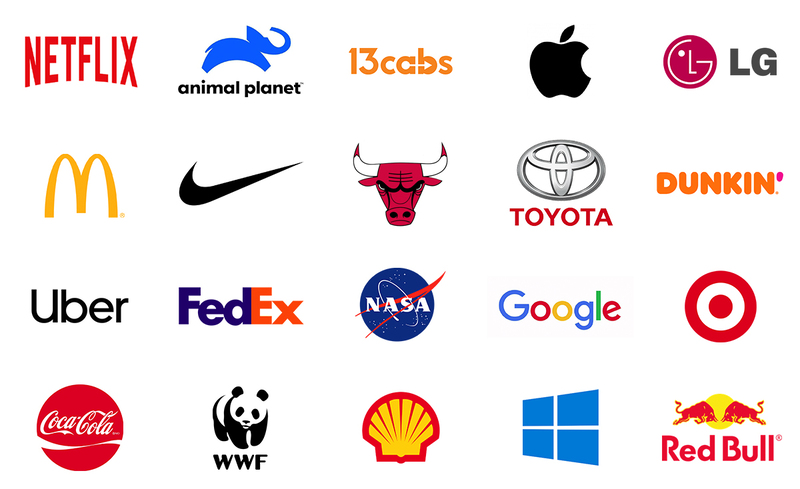 Logo của các thương hiệu nổi tiếng