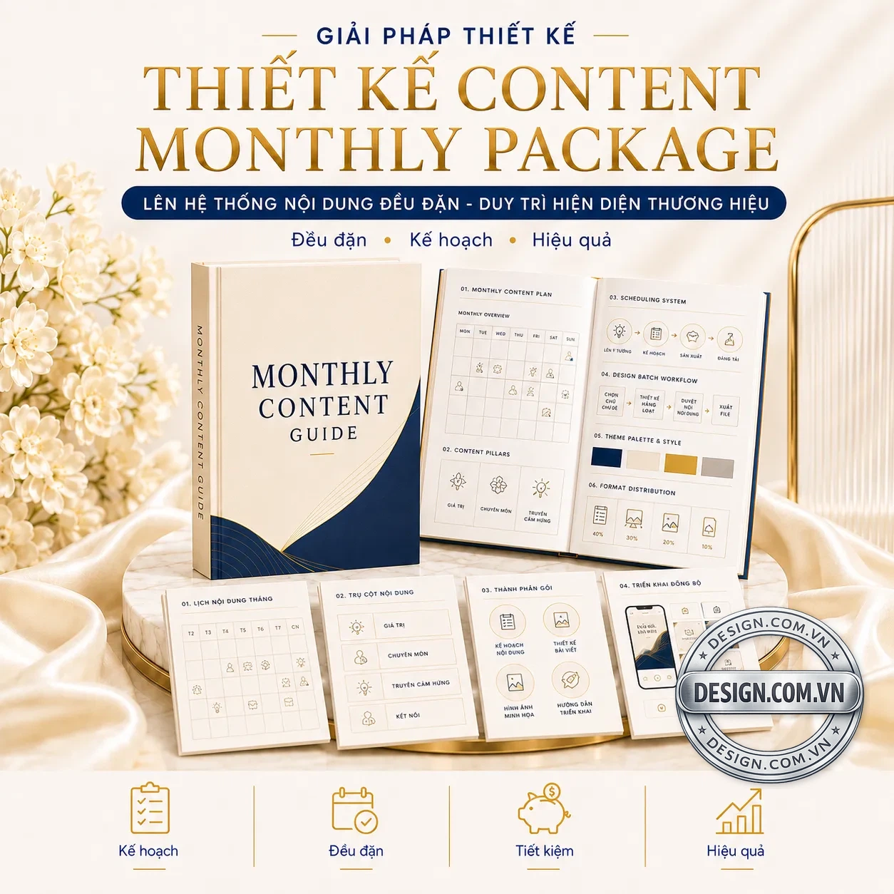 Thiết kế content monthly package