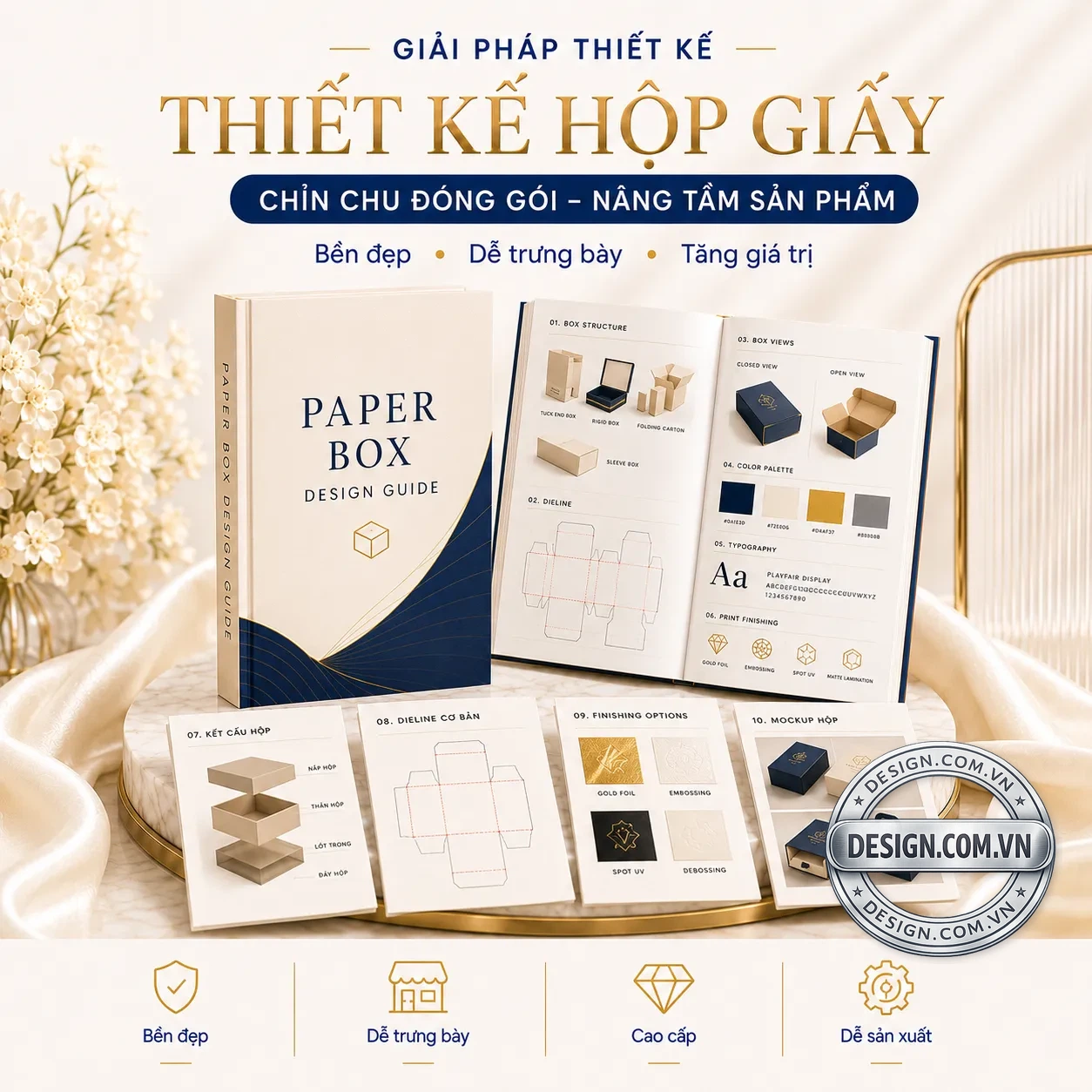 Thiết kế hộp giấy