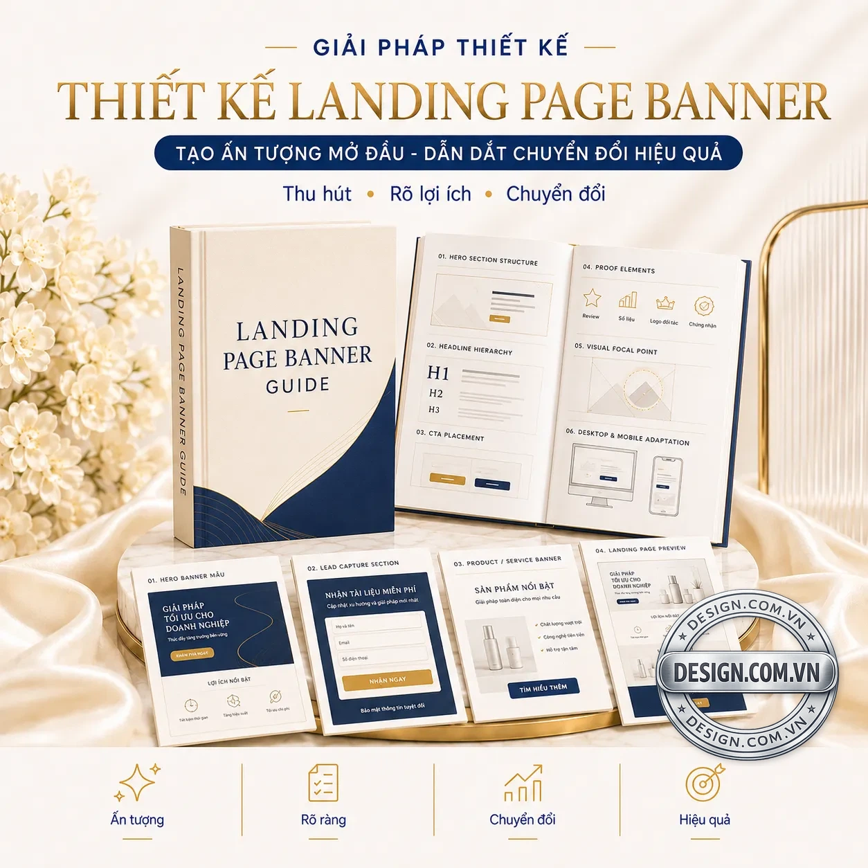 Thiết kế landing page banner