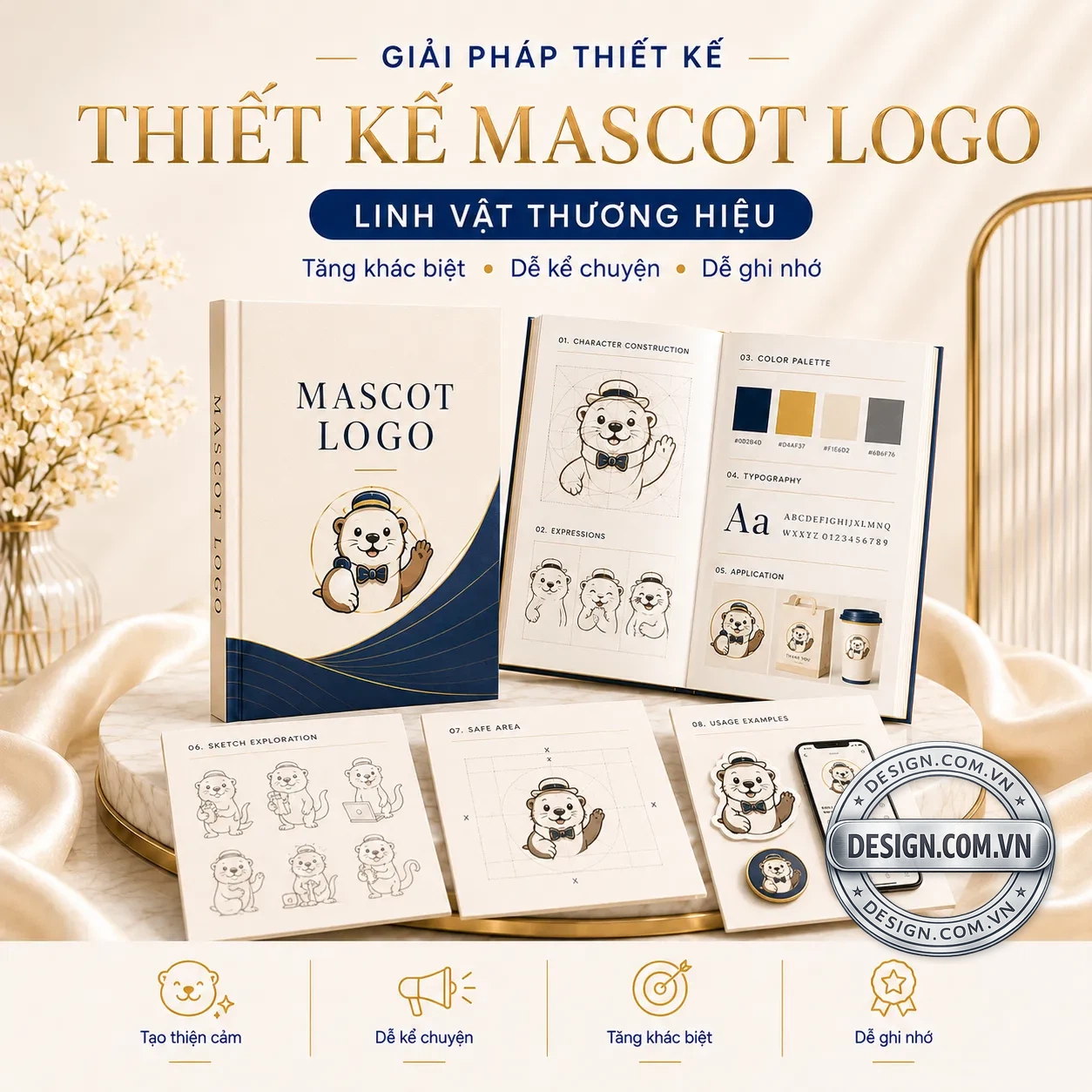 Thiết kế mascot logo