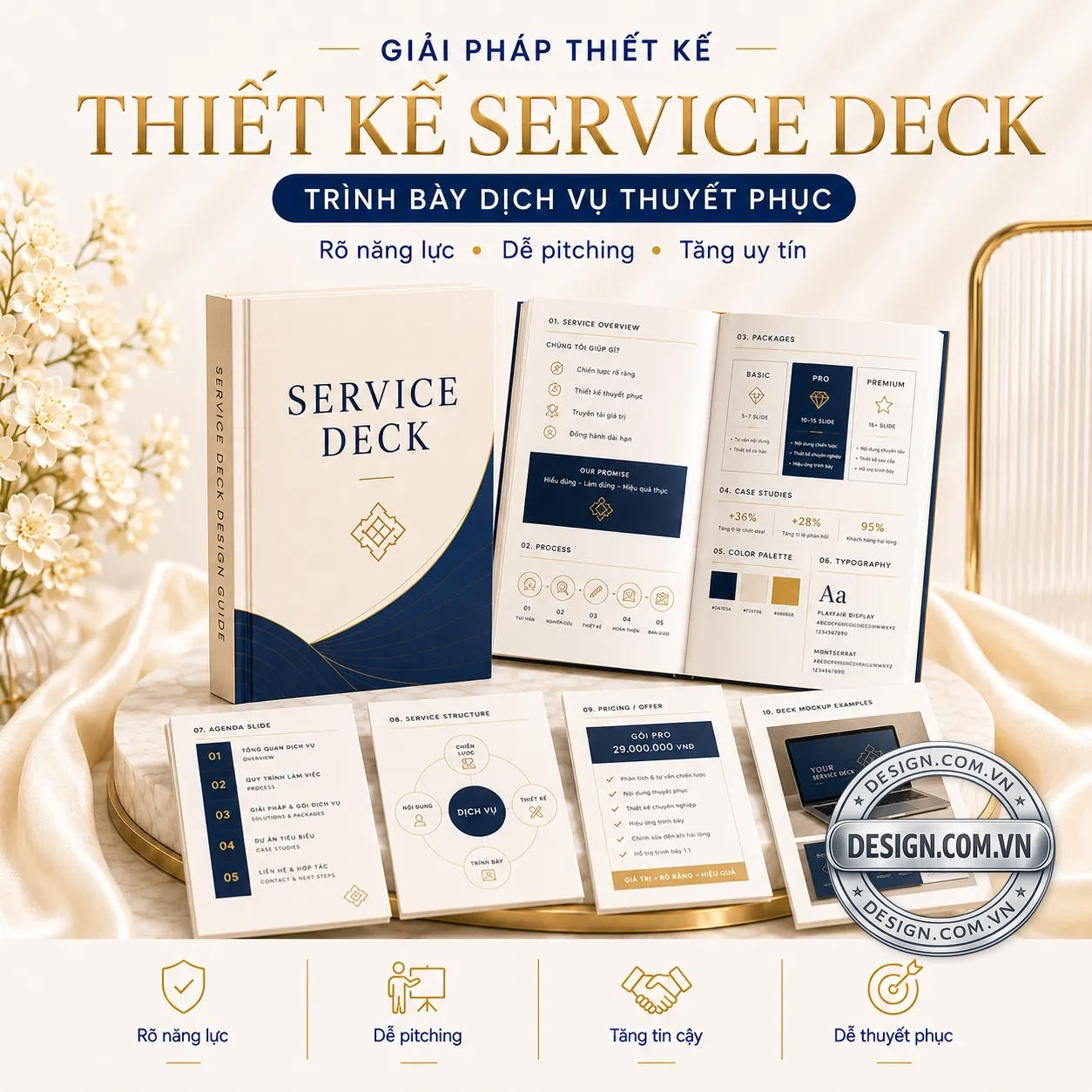 Thiết kế service deck