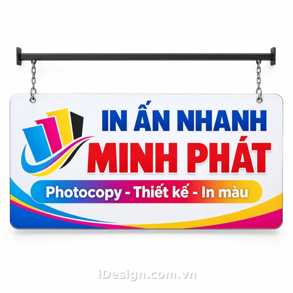 Biển Hiệu In Ấn Minh Phát Rực Rỡ: xây hệ thị giác rõ ràng, hiện đại