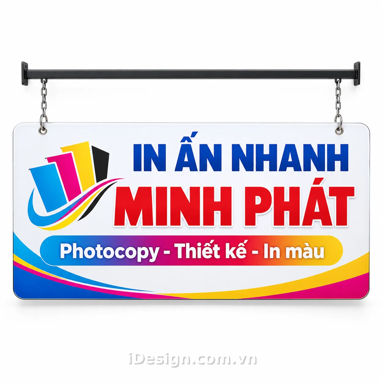 Biển Hiệu In Ấn Minh Phát Rực Rỡ: xây hệ thị giác rõ ràng, hiện đại