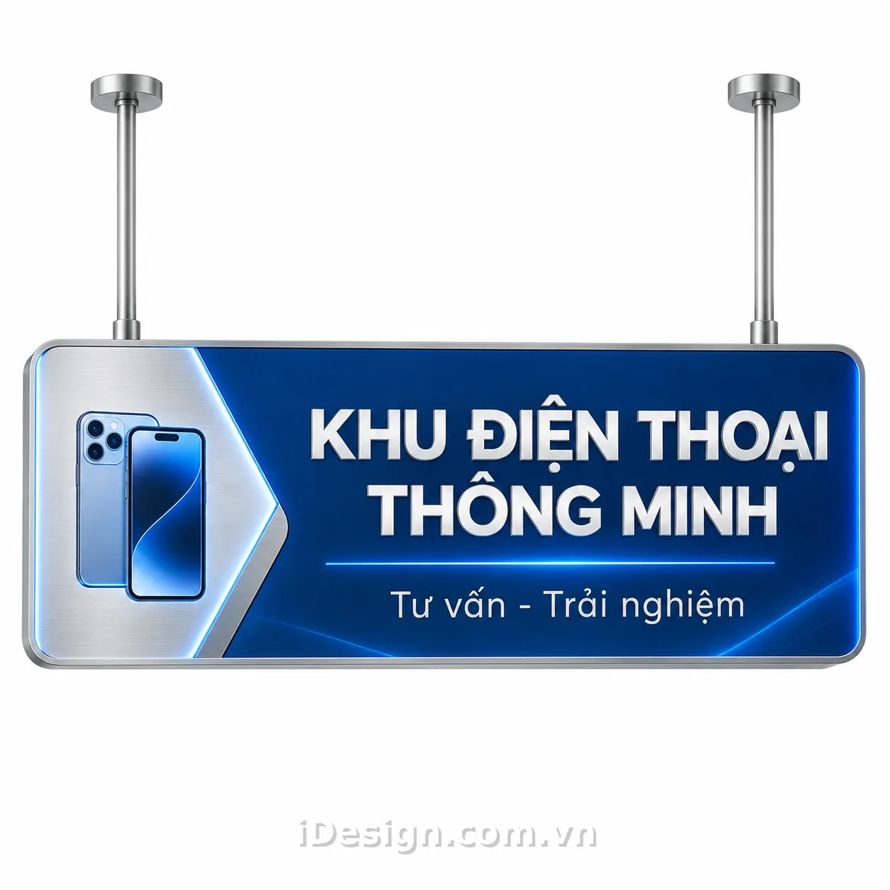 Biển Hiệu Khu Điện Thoại Thông Minh: tối ưu typography và hierarchy