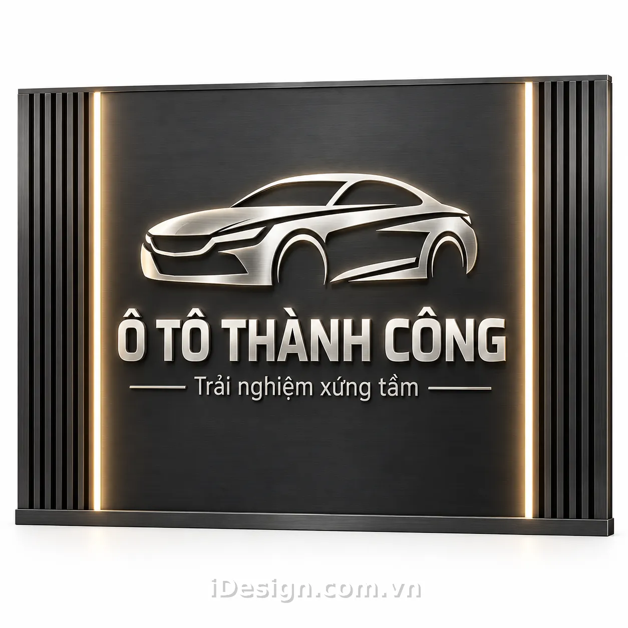 Biển Hiệu Showroom Ô Tô Cao Cấp: xây hệ thị giác rõ ràng, hiện đại