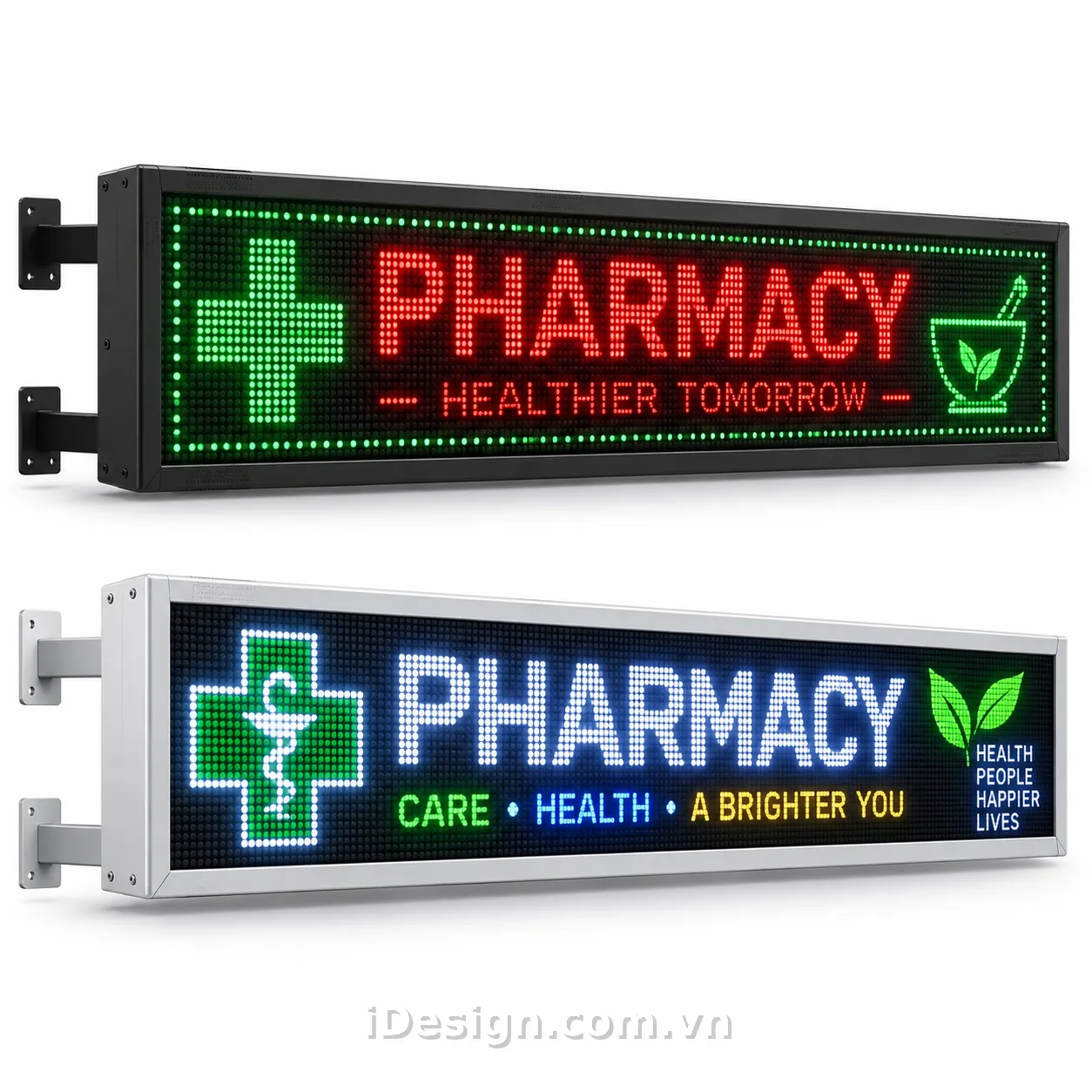 Mẫu Biển LED Nhà Thuốc Hiện Đại: xây hệ thị giác rõ ràng, hiện đại
