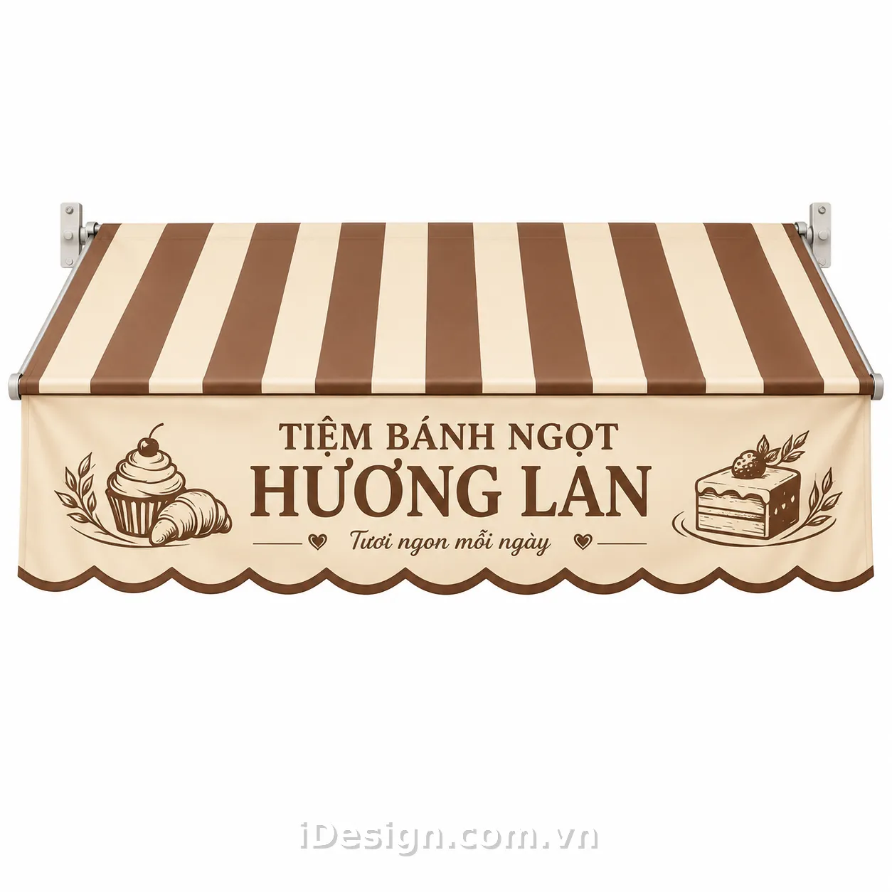 Mái Hiên Tiệm Bánh Hương Lan: bố cục chuyên nghiệp và có điểm nhấn